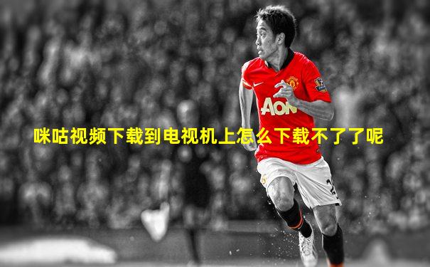 咪咕视频下载到电视机上怎么下载不了了呢