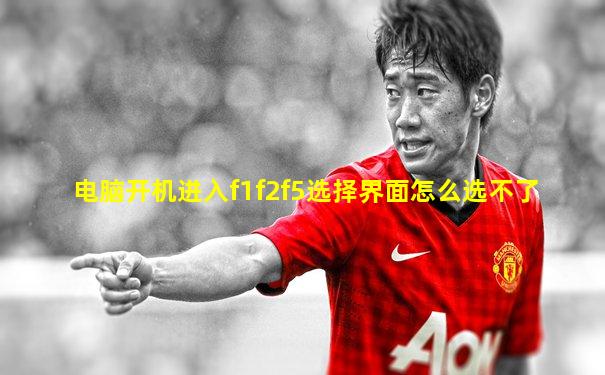 电脑开机进入f1f2f5选择界面怎么选不了