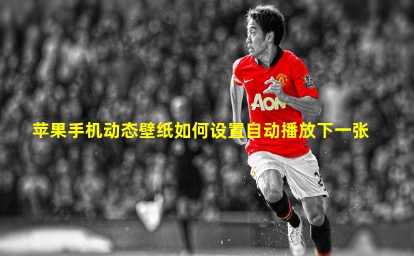 苹果手机动态壁纸如何设置自动播放下一张