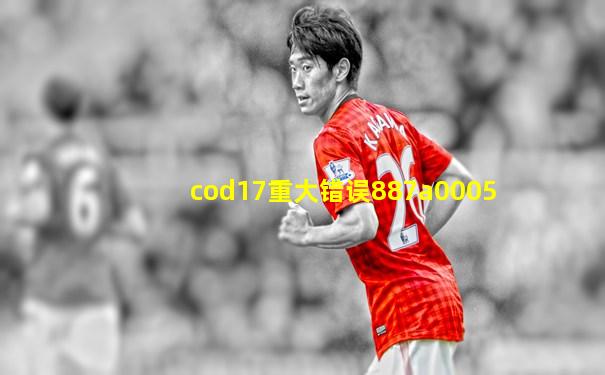 cod17重大错误887a0005