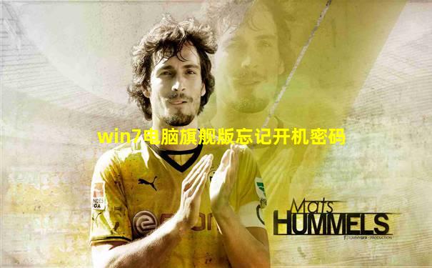 win7电脑旗舰版忘记开机密码