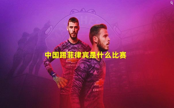 中国踢菲律宾是什么比赛