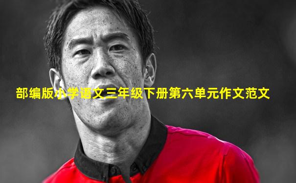 部编版小学语文三年级下册第六单元作文范文
